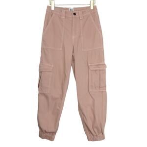 BDG Urban Outfitters Pink Denim Baggy Cargo Jogger Pants Size 27
